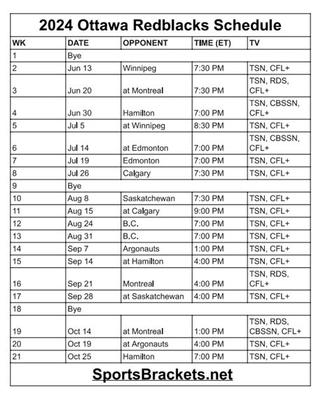 ottawa tv schedule tonight.